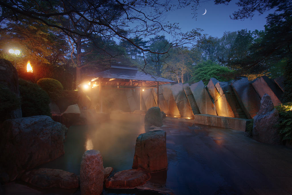 Sendai Akiku Weni Bonfire No Tang Hotel Buitenkant foto
